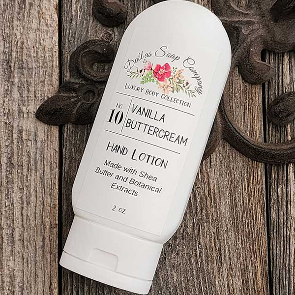 Vanilla Buttercream Hand Lotion - 2 oz Travel Size