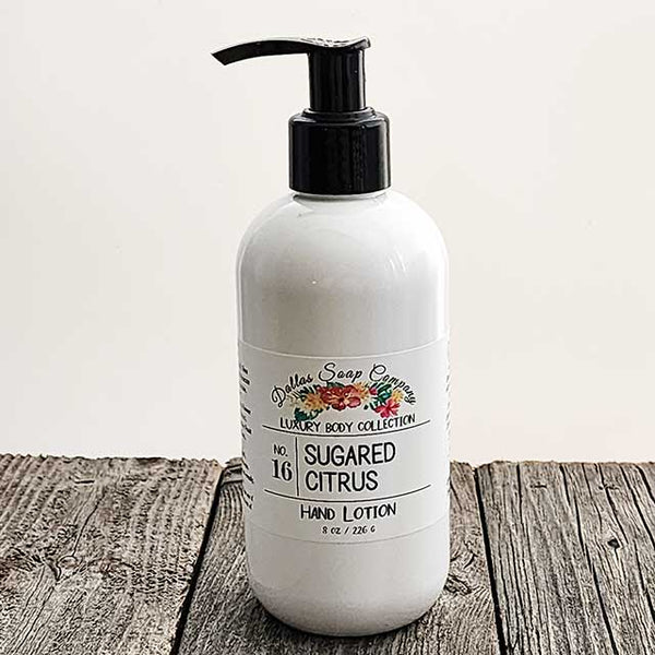 Sugared Citrus Hand Lotion 8 oz.