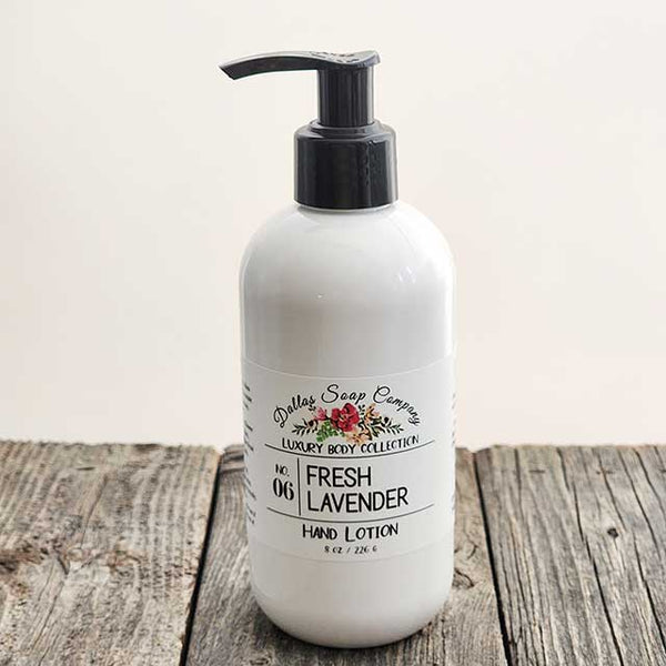 Fresh Lavender Hand Lotion - 8 oz