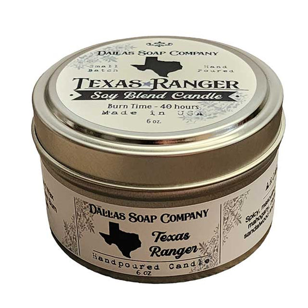 Texas Ranger Soy Blend Candle - 6oz