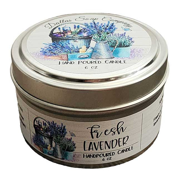 Fresh Lavender Soy Blend Candle