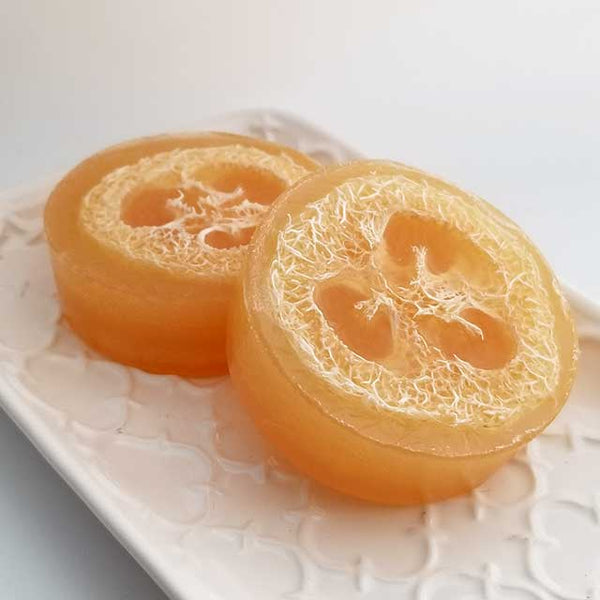 Sugared Citrus Exfoliating Loofah Soap