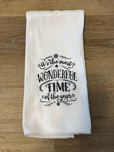 It’s the Most Wonderful Time of the Year - Tea Towel