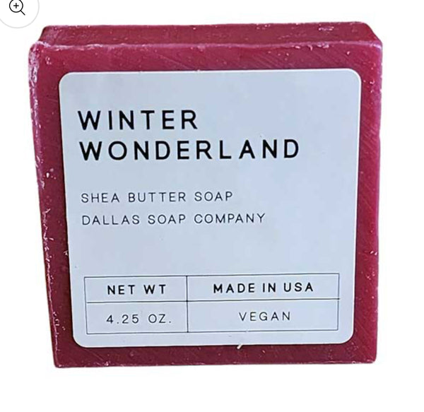 Winter Wonderland Shea Butter Hand Crafted Body Soap