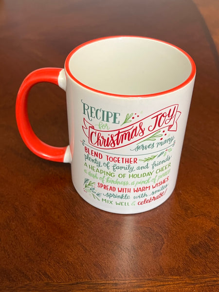 Recipe for Christmas Joy - 11 oz. Mug