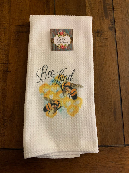 Bee Kind Tea Towel